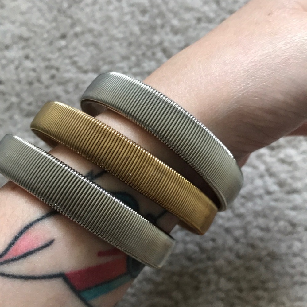 Gold and Silver Vintage Bracelets